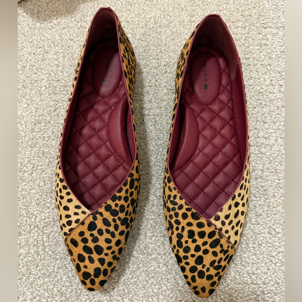 Birdies Leopard Print Women's Flats - Never worn